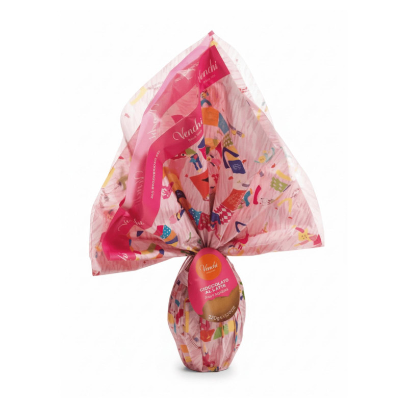 Uovo Cioccolato Venchi - Bimba - Cioccolato Latte - 220 g