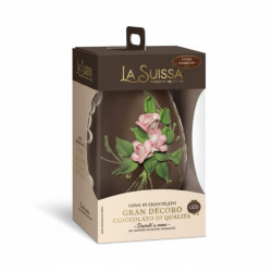 Uovo di Cioccolato - La Suissa - Gran Decoro Fondente - 360 g