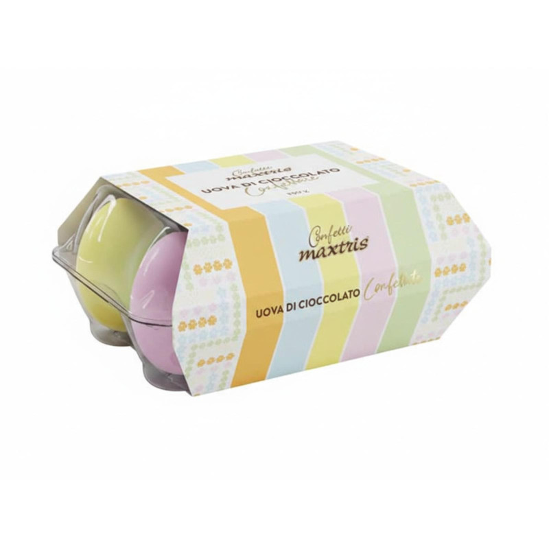 Uova di Gallina Confettati - Maxtris - 6 Pezzi Confezione da 240 g