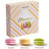 Macarons Assortiti - Maxtris - Nocciola, Yogurt e Pistacchio - Patisserie - Confezione da 210 g