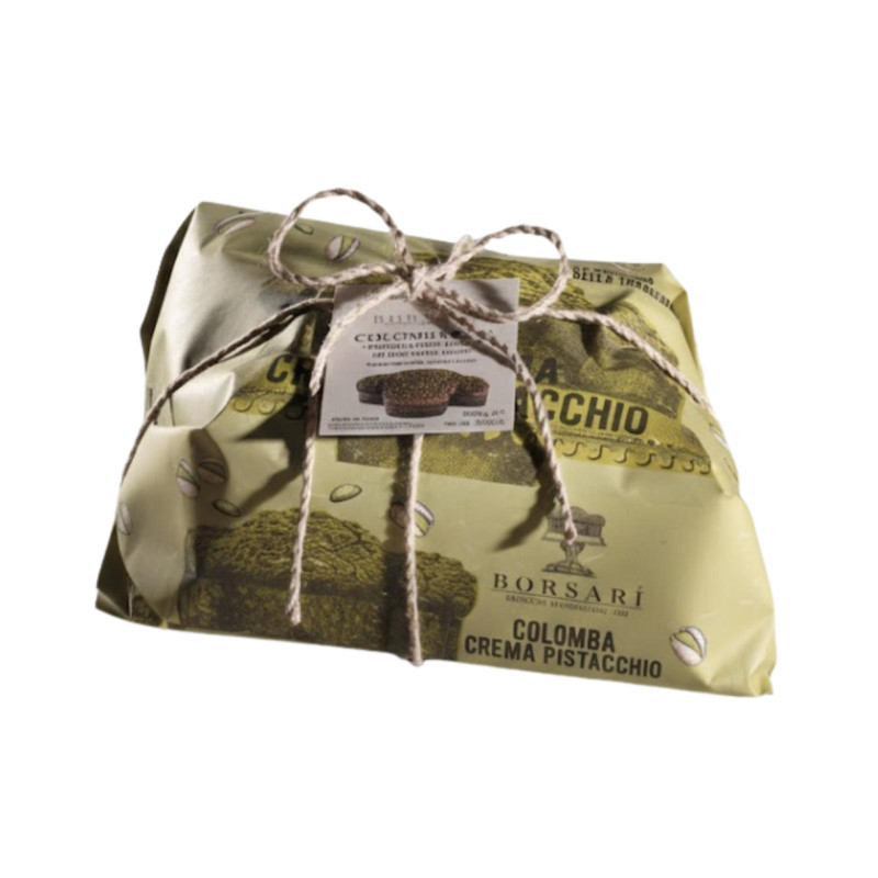 Colomba Borsari - Con Crema Pistacchio di Bronte  - 1 Kg
