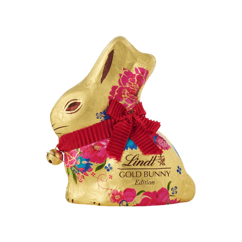 Coniglietto - Cioccolato al Latte - Lindt - Lindor - Gold Bunny - Flower - 200 g