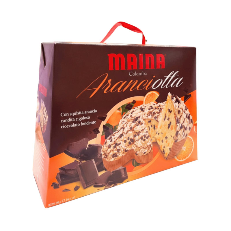 Colomba Aranciotta - Arancia e Cioccolato Fondente - Maina - 750 gr
