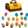 Ovicini Caffarel - Mix Pasqua - Ovetti Assortiti Gianduia, Prestige, Eccellenze, Floreali - 500 gr
