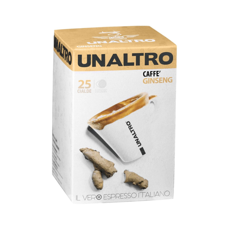 Caffè Unaltro - Aromatizzate - Cialda - Miscela Ginseng - 25 Pz