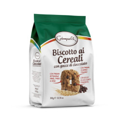 Biscotti Giampaoli - Cereali Con Gocce di Cioccolato - 300 g