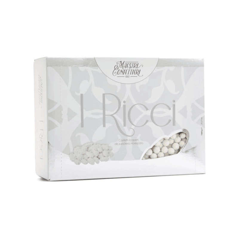 Confetti Maxtris - I Ricci - Colore Bianco - 1000 g